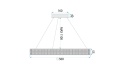 Lampa MS005-CP 50CM Chrome