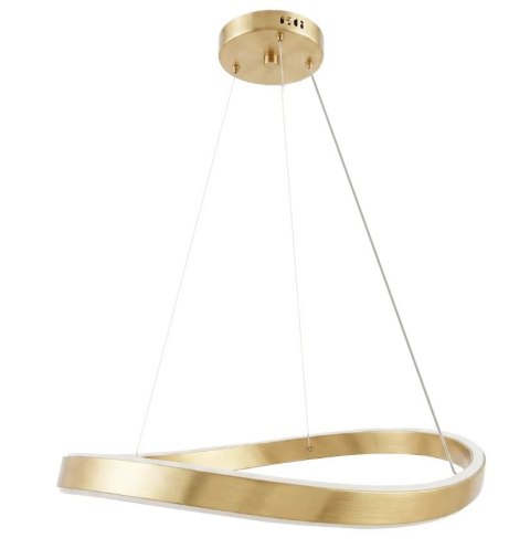 LAMPA SWE067-CP 60cm BRUSH GOLD