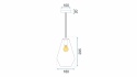 Lampa TRANSP APP438-1CP