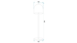 Lampka APP1362-T Grey