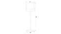 Lampka APP1366-T Brown