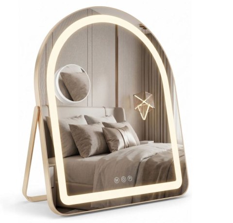 LUSTRO LED GLAM L.GOLD 40X45
