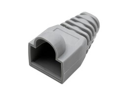 Osłonka wtyku RJ45 szara (opakowanie 50 sztuk) ALANTEC