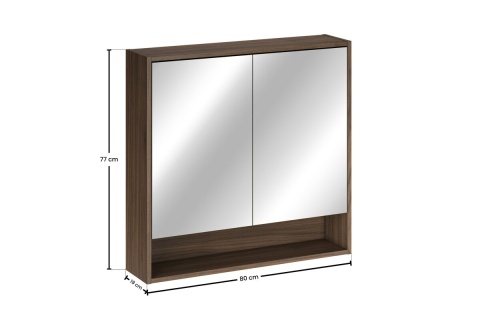 Szafka z lustrem 80 cm VIOLA VILLA