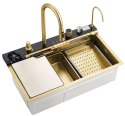 Zlewozmywak ALONZO Brush Gold
