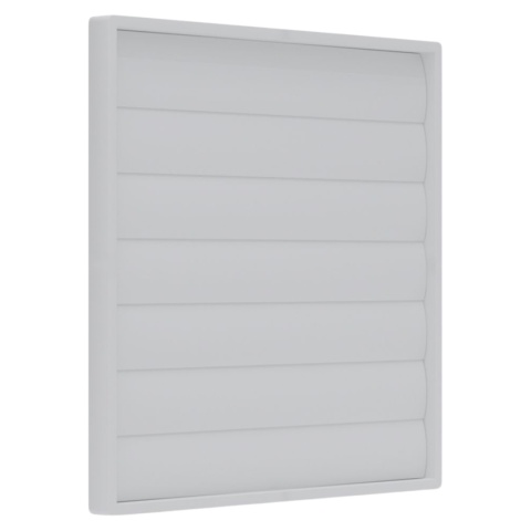 Żaluzja wentylacyjna 250 mm PCV RAL7035