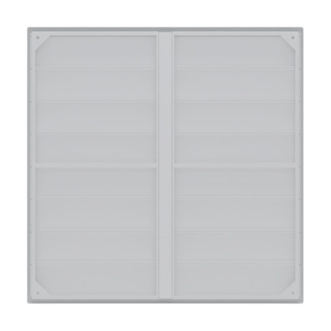 Żaluzja wentylacyjna 560 mm PCV RAL7035