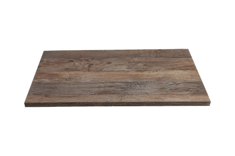 Szafka 80 cm ICONIC WHITE z blatem SANTA FE OAK