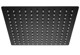 DESZCZOWNICA KWADRATOWA 30 cm JS-P015B CZARNA