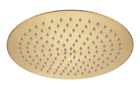 DESZCZOWNICA OKRĄGŁA 30 cm JS-P014BG ZŁOTA SZCZOTK