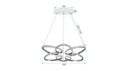 Lampa G002-CP Chrome