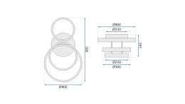 Lampa G003-C Gold