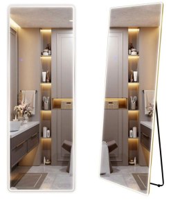 LUSTRO LED CLASSICO 60X170 BRUSH GOLD