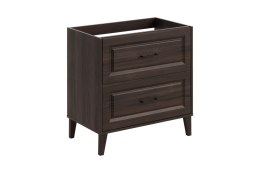 Szafka pod umywalkę 80cm 2 szuflady Dorothy Ristretto