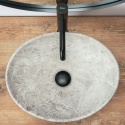 Umywalka nablatowa REA SOFIA LIGHT STONE MATT
