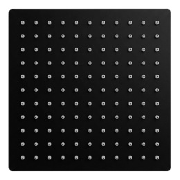 Deszczownica kwadratowa REA JS-P015B czarna 25 cm