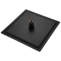 Deszczownica kwadratowa REA JS-P015B czarna 25 cm