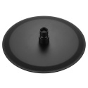 Deszczownica okrągła REA JS-P014B czarna 25 cm