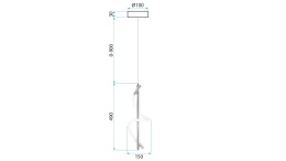 Lampa G015-CP Gold