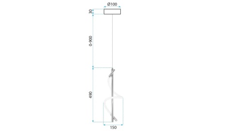 Lampa G015-CP Gold
