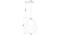 Lampa G016-CP Gold
