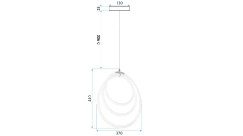 Lampa G016-CP Gold