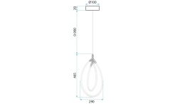 Lampa G017-CP Gold