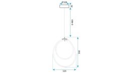 Lampa G021-CP Gold