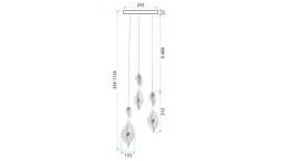 Lampa G028-3CPR Gold