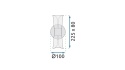 Lampa G029-W Black