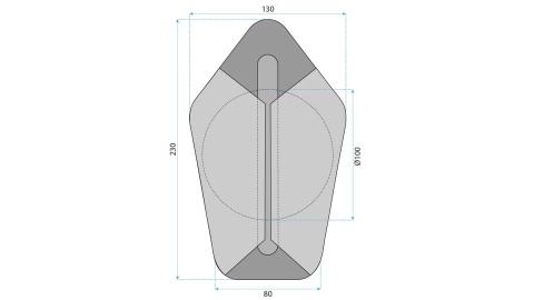Lampa G030-W Gold