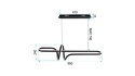 Lampa G038-CP Black
