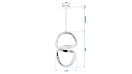 Lampa G069-CP Gold