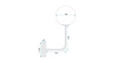 Lampa G096-1W Gold White