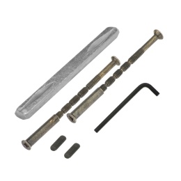 Zestaw montażowy do klamek z trzpieniem 120 mm