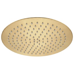Deszczownica okrągła REA JS-P014BG złota szczotkowana 30 cm