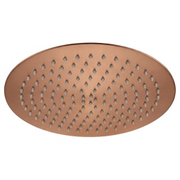 Deszczownica okrągła REA JS-P014BRG miedź szczotkowana 30 cm