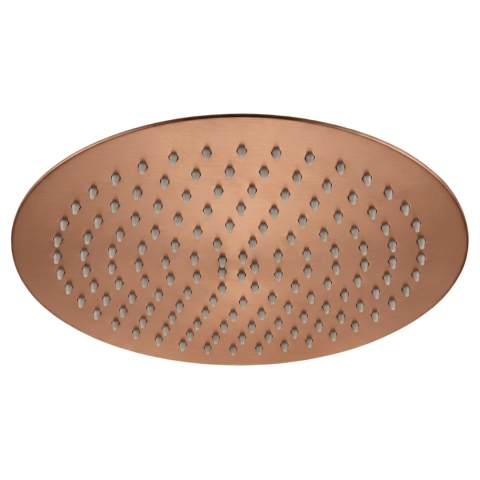 Deszczownica okrągła REA JS-P014BRG miedź szczotkowana 30 cm