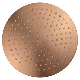 Deszczownica okrągła REA JS-P014BRG miedź szczotkowana 30 cm
