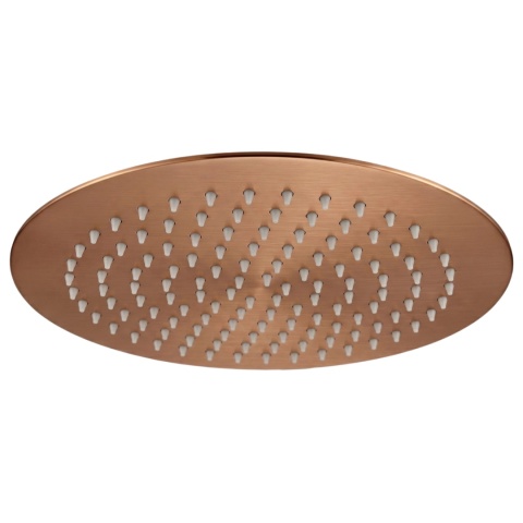 Deszczownica okrągła REA JS-P014BRG miedź szczotkowana 25 cm