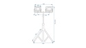 Halogen Led Natynkowy RSL001-20N