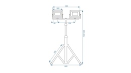 Halogen Led Natynkowy RSL001-20N