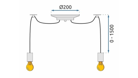 Lampa JDL-02 Spider 8