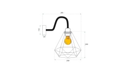 Lampa Kinkiet 392229 L.Gold