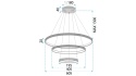 Lampa LHJ013-CP3 Black