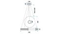 Lampa LHJ060-CP Gold