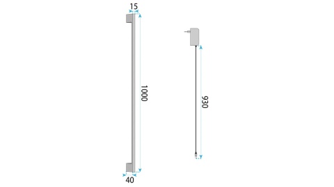 Lampa LHJ064-W 100cm Black