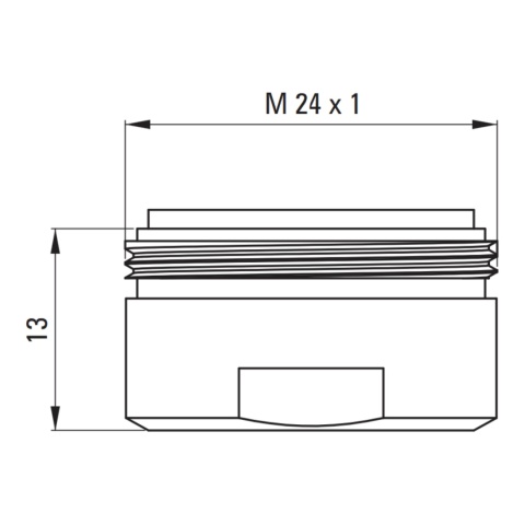 Aerator do baterii umywalkowych i zlewozmywakowych M24 Deante Standard