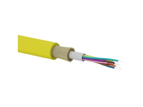 Kabel światłowodowy B2Ca OS2 uniwersalnego stosowania, trudnopalny FireHardy ZW-NOTKtsdD / U-DQ(ZN)BH - SM 24J 9/125 LSOH ALANTE