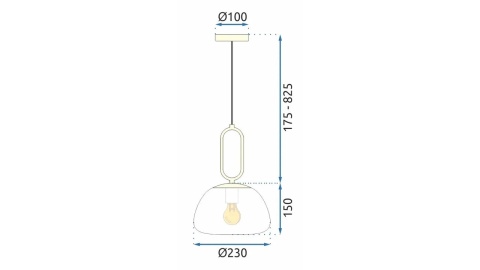 Lampa APP1073-1CP